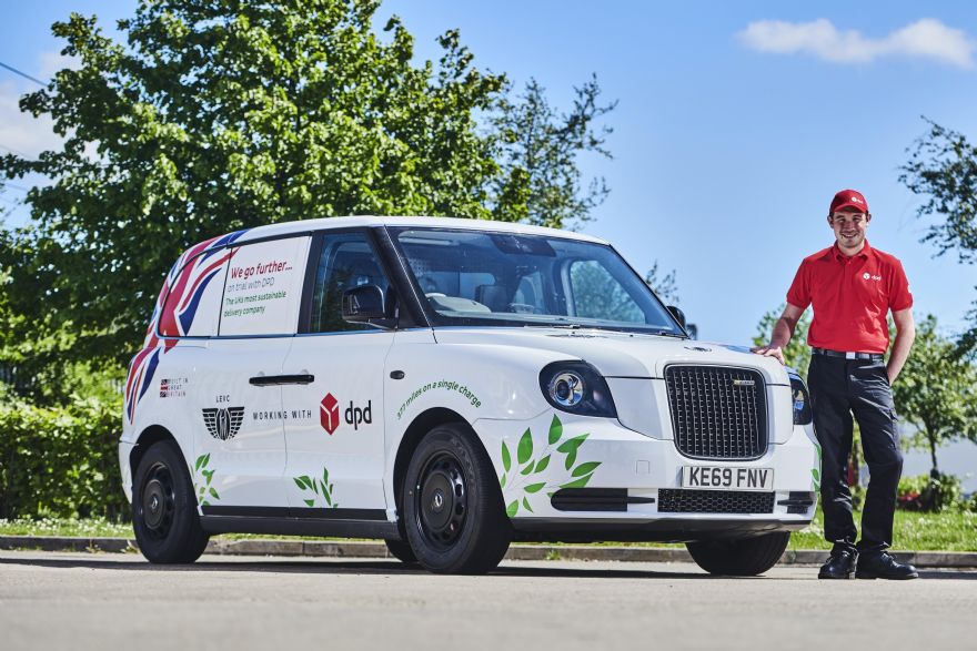 LEVC begins fleet trials of new electric van