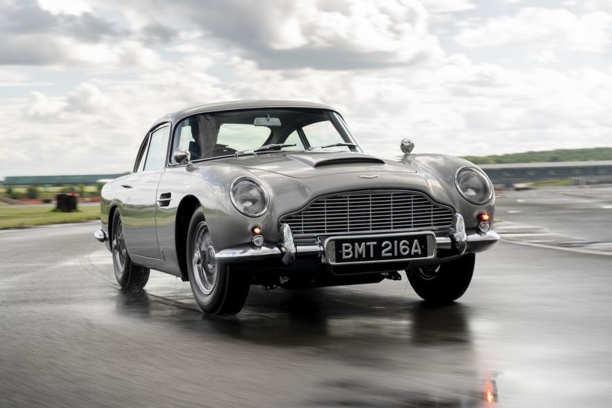 First DB5 Goldfinger Continuation car completed