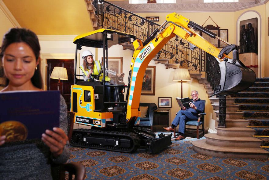 Electric digger 'quietly' wins MacRobert Award