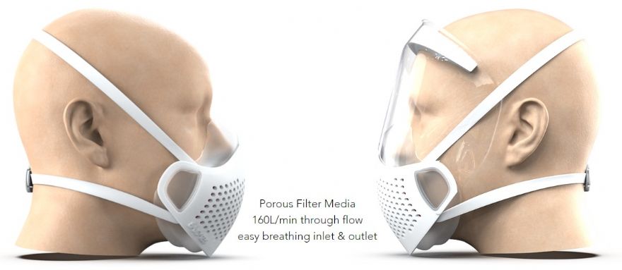 UK firms create 'revolutionary’ face mask design