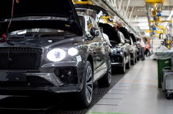 Production of Bentley’s Bentayga underway