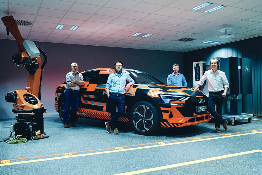 Audi researches bidirectional charging technology