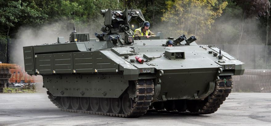 Ares armoured vehicles delivered to British Army