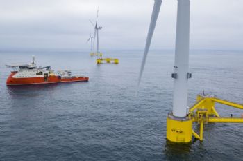 Survey work begins for Welsh floating wind farm