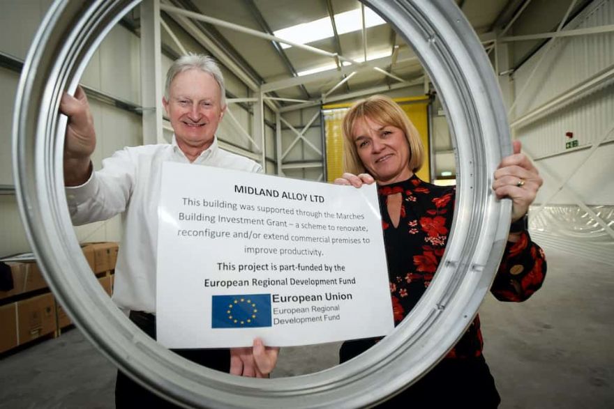Grant support results in new jobs at Telford firm