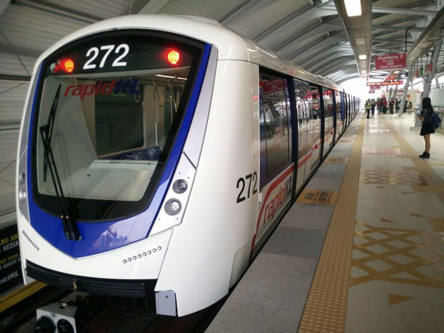 Assembly of metro train for Kula Lumpur completed