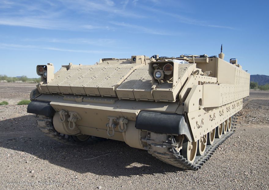 First AMPV rolls off BAE Systems production line