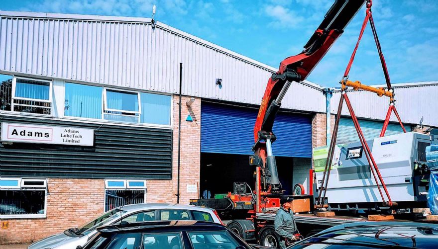 Lubrication equipment firm invests in new lathe