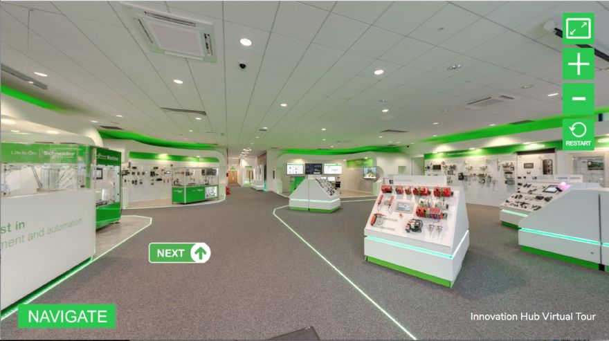 Schneider Electric unveils virtual tours