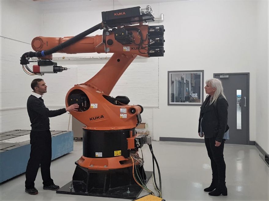 Local MP visits Pentaxia for a site tour