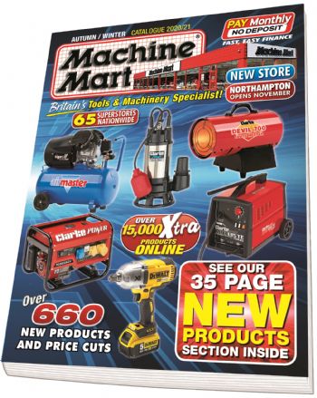 Machine Mart’s autumn/winter catalogue available