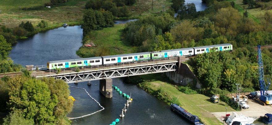 Hydrogen-powered train starts mainline testing