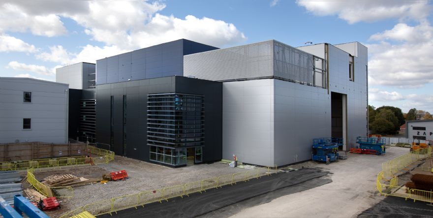 UK’s National Satellite Test Facility takes shape