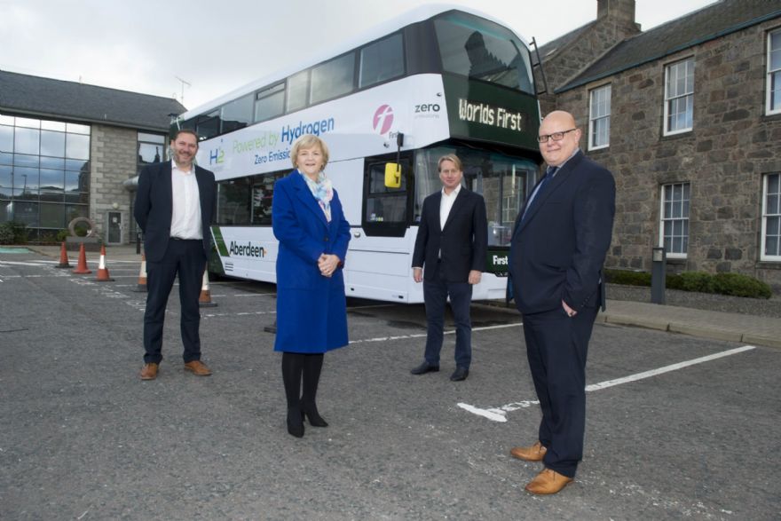 World’s first hydrogen-powered double decker bus