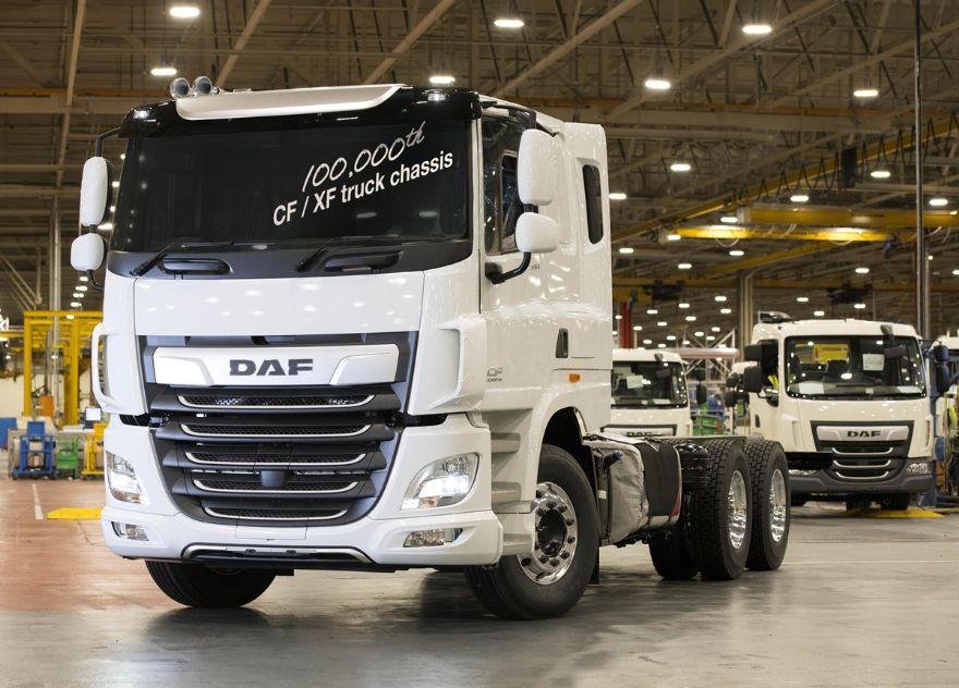 Leyland Trucks builds 100,000th DAF CF/XF truck