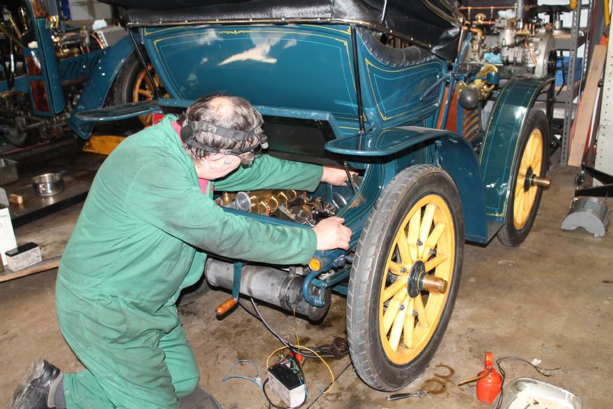 National Motor Museum workshop opens its doors