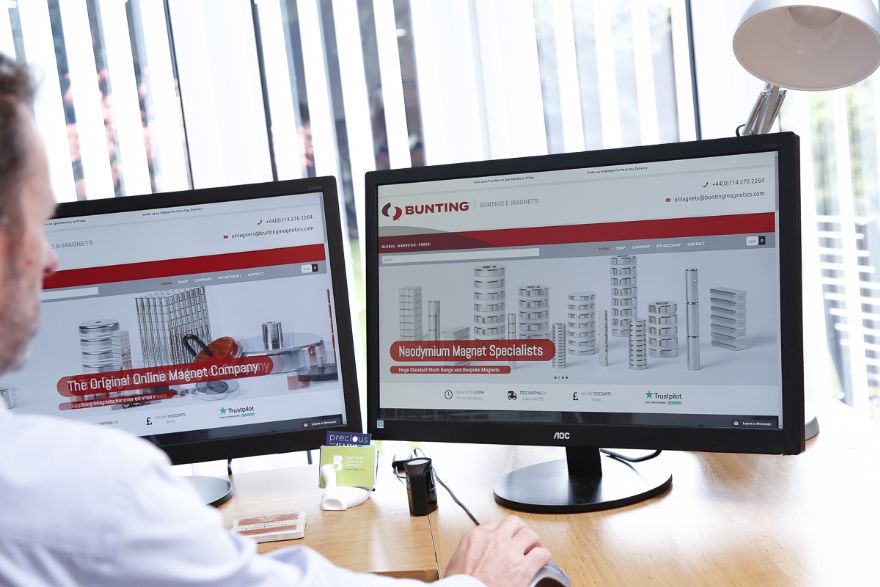 New redesigned Bunting-eMagnets Web site launched