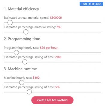 Free ‘nesting software savings calculator’