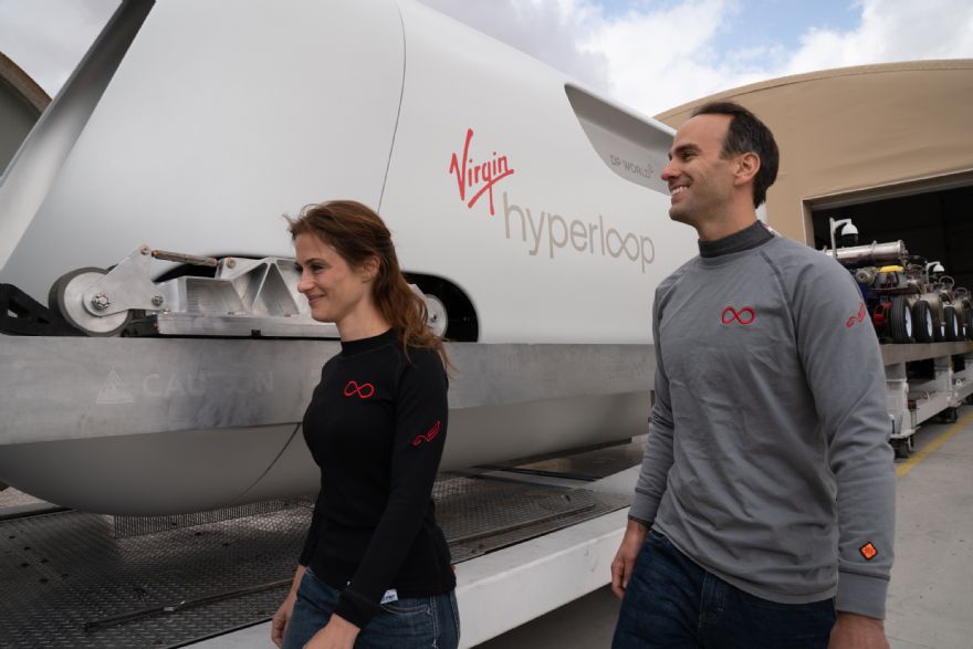 Hyperloop carries passengers for the first time