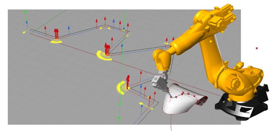 New laser structuring robot developed