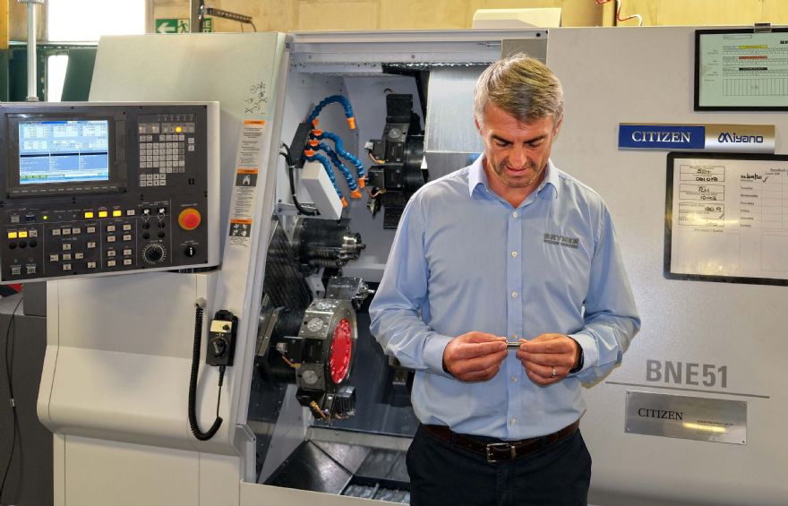 New lathe increases productivity and tool life