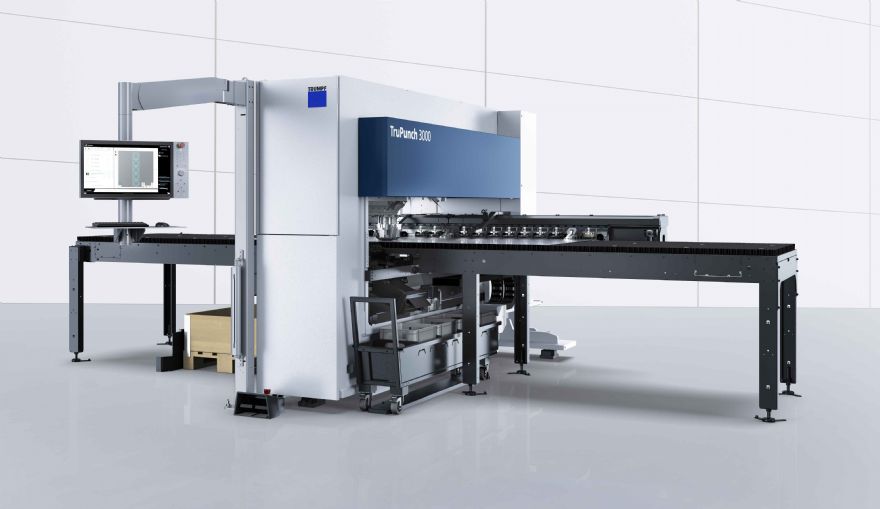 Trumpf unveils new TruPunch 3000 punching machine