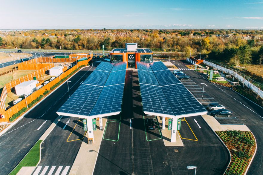 Gridserve opens UK’s first ‘Electric Forecourt’