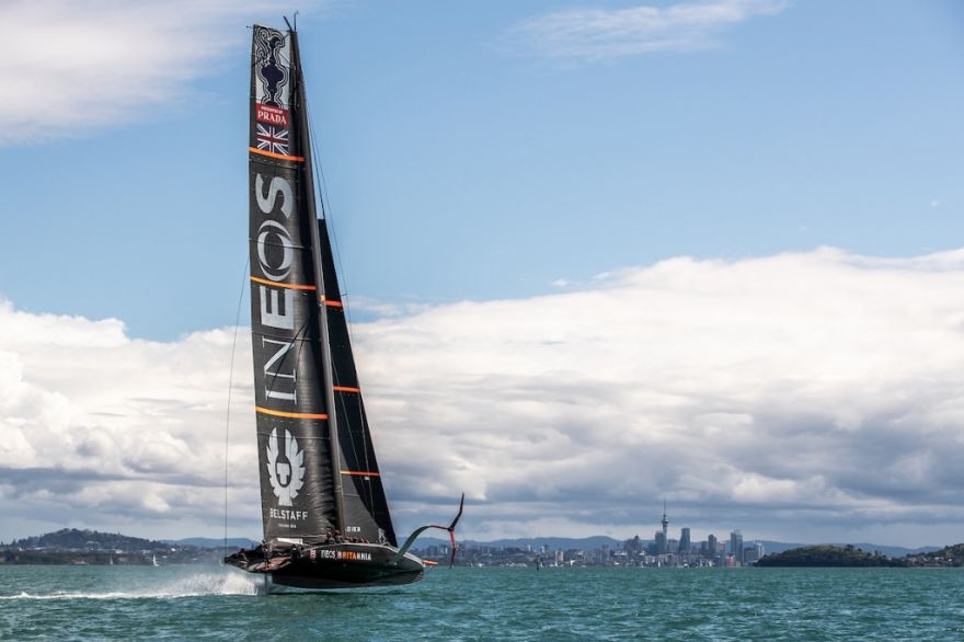 First outing for INEOS Team UK’s racing boat