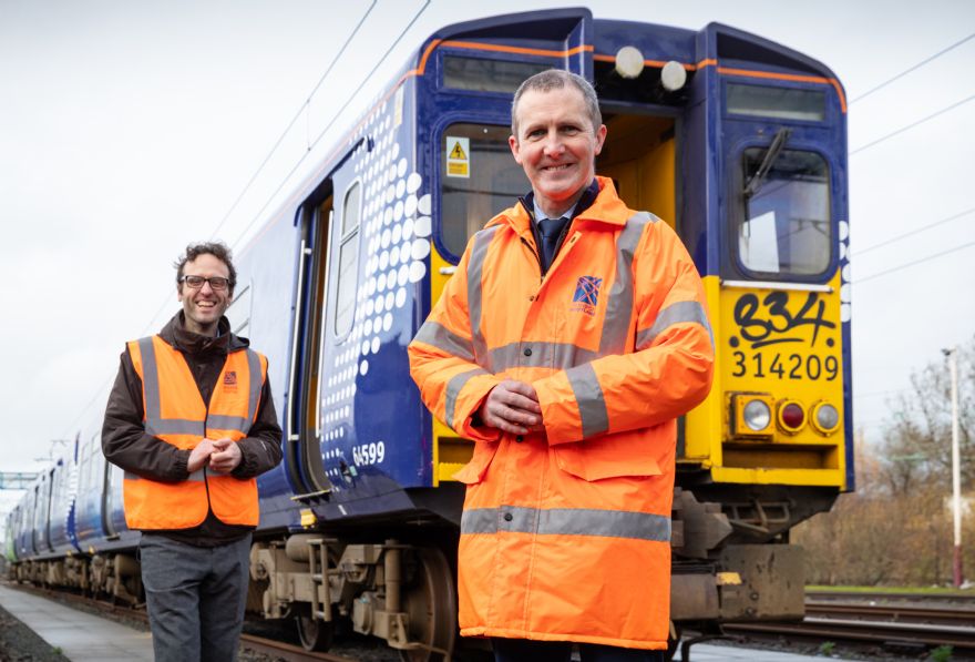 Scottish hydrogen-powered train under development