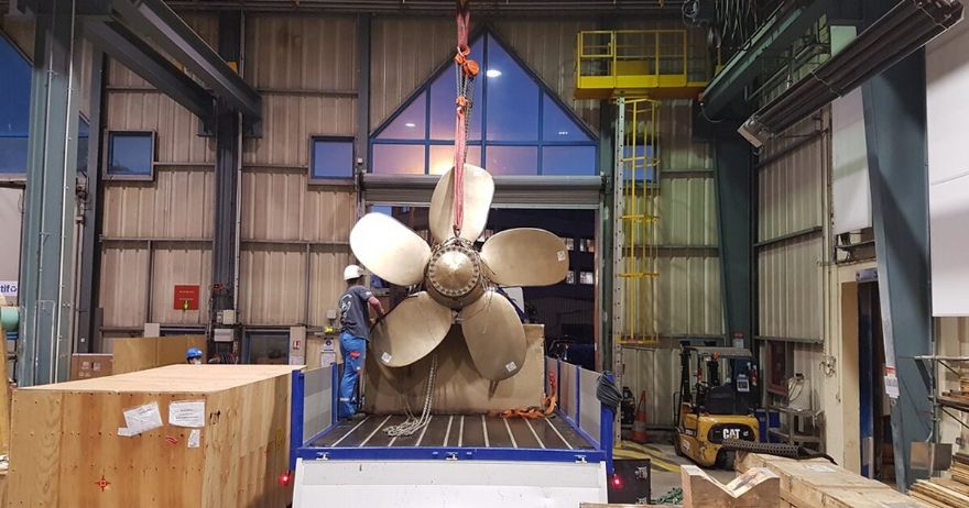 3-D printed ship propeller is a world first