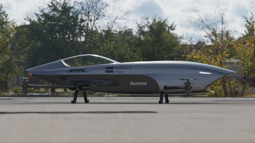 The world’s first electric flying racing car is unveiled