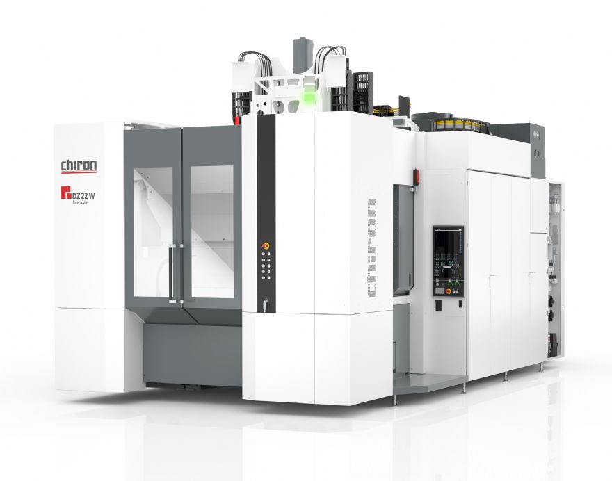 Built for speed — the new Chiron five-axis twin-spindle machining centre