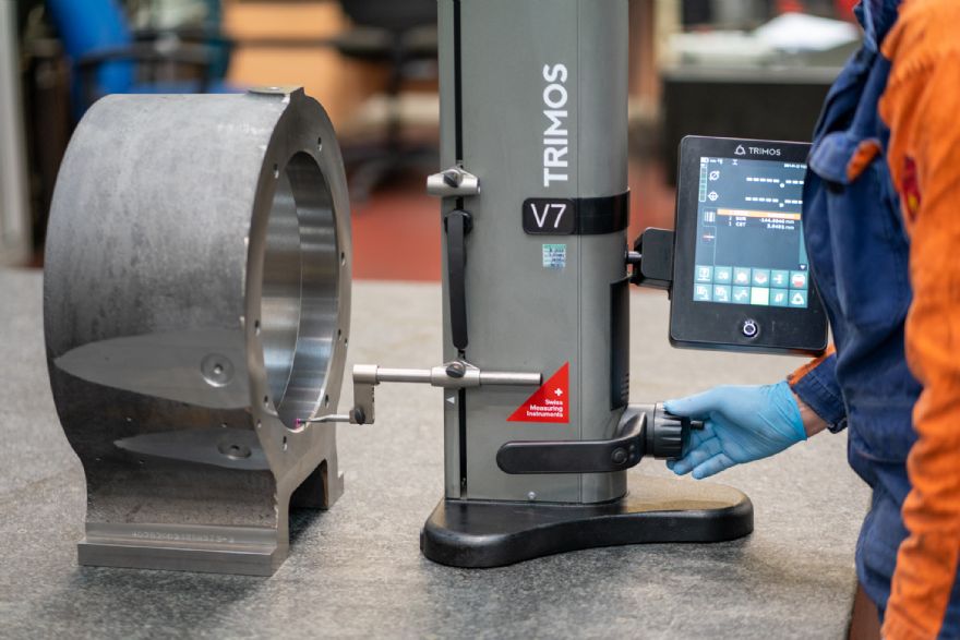 Trimos shop height gauge
