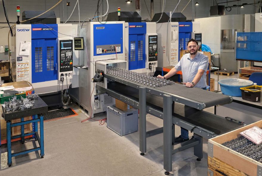 Sub-contractor orders second automated cell for machining prismatic components