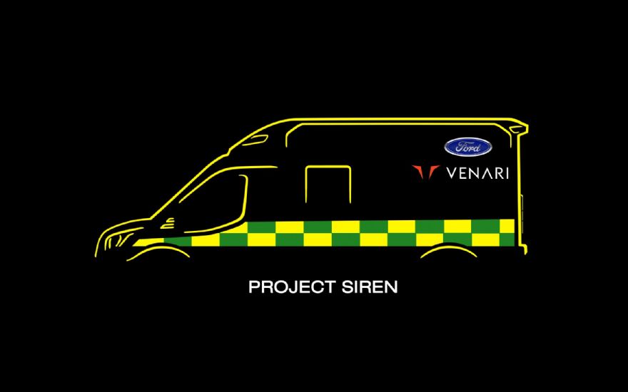 Project Siren unveiled as Ford re-establishes presence in UK ambulance market