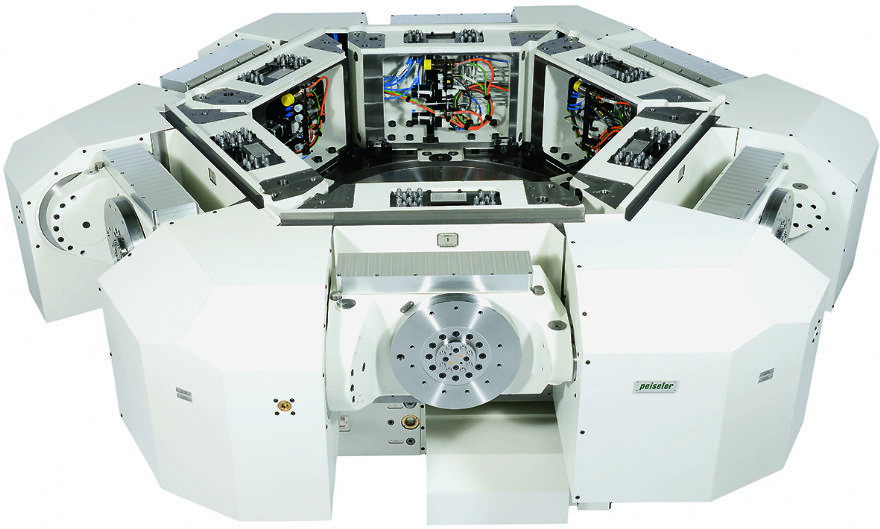 Largest Peiseler rotary indexing table to date for electric car production