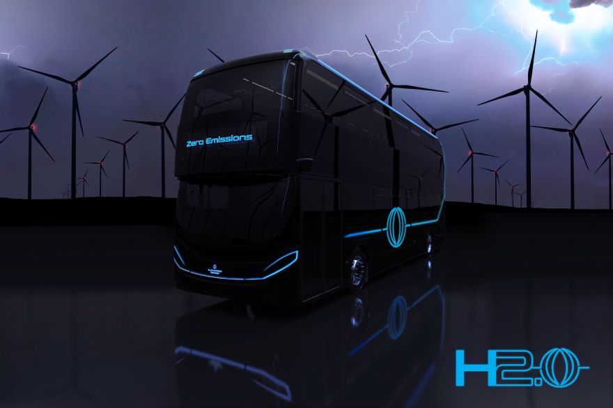 Next-generation hydrogen bus to deliver 300 zero-emission mile range