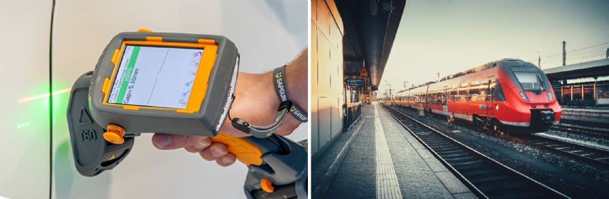 Leading train manufacturer on track with GapGun Pro2