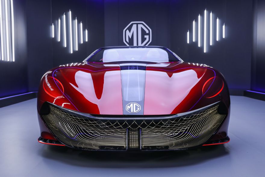 First official pictures released of all-electric MG Cyberster
