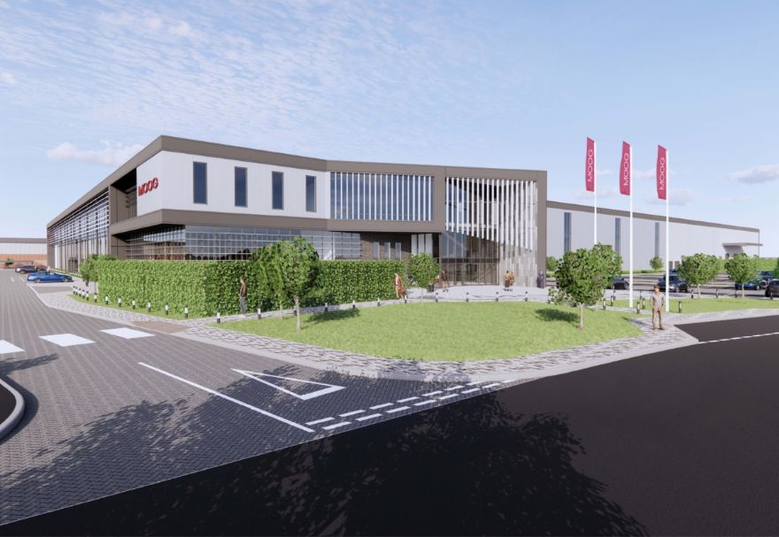 Work begins on new Moog Controls facility in Tewkesbury