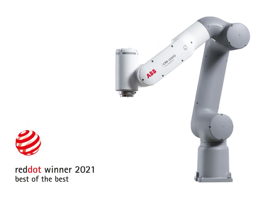 ABB’s GoFa cobot wins prestigious design award