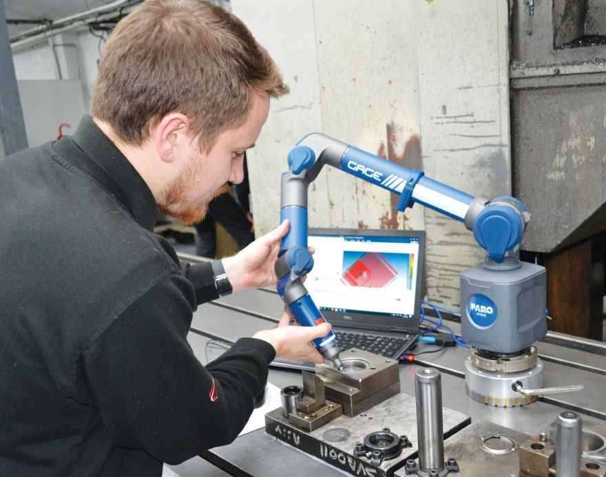 Portable CMMs answers AM Hydraulics’ ‘call to arms’