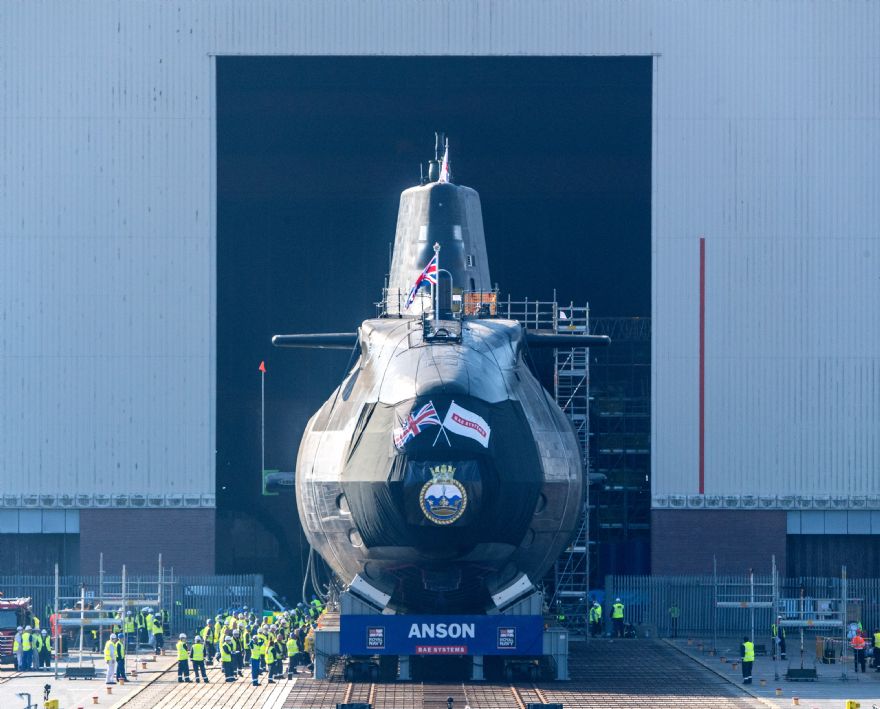 Fifth ‘state of the art’ Astute submarine launched