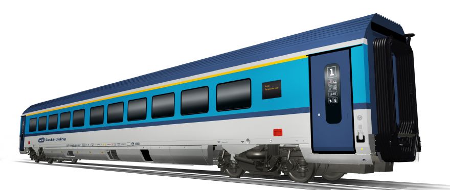 Czech Railways orders 180 Viaggio Comfort passenger carriages