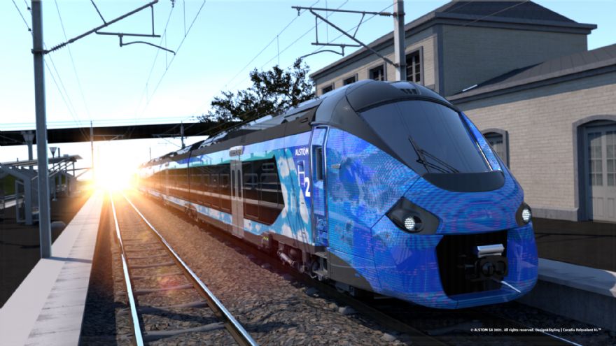 First order of hydrogen trains in France