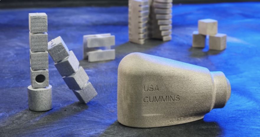 Cummins finalises first metal production part using binder jet technology