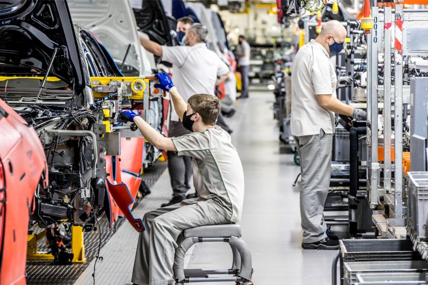 Bentley celebrates 75 years of manufacturing cars in Crewe