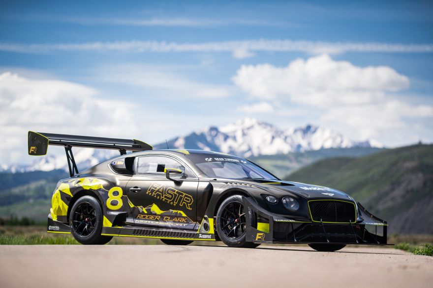 Continental GT3 Pikes Peak powers through dynamic testing