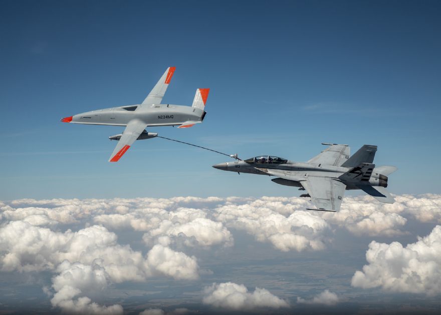 Aviation history is made with UAV air-to-air refuelling success