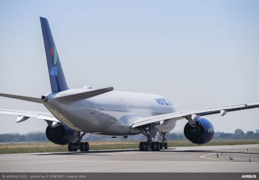 First A350 delivery to new airline World2fly
